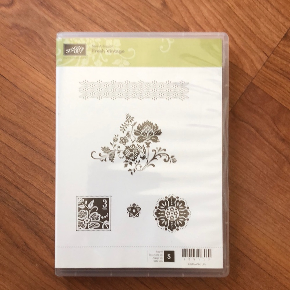 Stampin Up Fresh Vintage stamp set